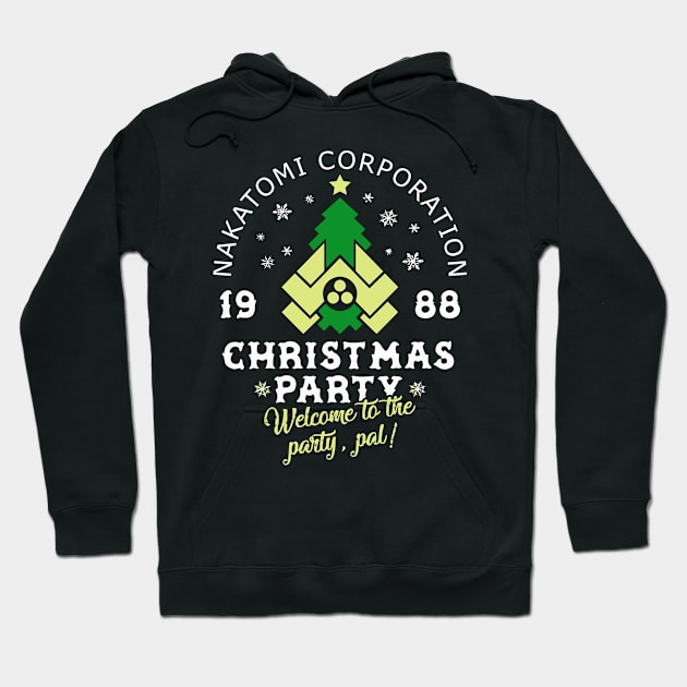 Nakatomi Corp Christmas Hoodie by pitulas